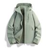 Chaqueta Luo Duo para Hombre 2025 Nueva Primavera y Otoño Juvenil Exterior Impermeable y Cortavientos Chaqueta Tres en Uno para Hombre