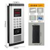 Intercomunicador de Voz para Edificio No Visual, Teléfono con Timbre, Contraseña, Desbloqueo por Tarjeta de Proximidad, Unidad, Sistema de Control de Acceso para Comunidad de Edificio Alto