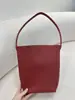 2026 Nuevo Bolso Cubo de Fila de Piel de Vaca de Primera Capa de Gama Alta, Gran Capacidad, Bolso de Hombro Tote Minimalista de Moda para el Trabajo