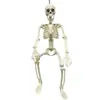 Halloween Hombre Esqueleto Pequeño 40cm Plástico Modelo Artificial Fiesta Ajustable Accesorios Decorativos Colgante Pequeño Cráneo Colgante Fantasma