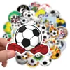 50 pegatinas nuevas de dibujos animados de fútbol y deportes para equipaje, cuadernos, cajas de papelería, cascos, pegatinas de graffiti al por mayor