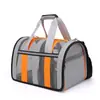 Bolsa de Transporte Dobrável Respirável para Gatos Espaço Amplo Transportador de Animais de Estimação Passeio Portátil Bolsa Transversal Cão Transportador de Ombro Único para Exterior