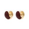 Aretes de Acacia estilo coreano con Frijol Rojo para Mujer Estilo Frío Moda Exquisito Simple Sensación de Alta Gama Pequeño Elegante Elegante Aretes de Moda