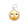 Llavero Colgante para Bolso Emoticono Xiaohongshu Acrílico Creativo Divertido Moderno Lindo y Divertido