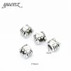 Pulseira Estilo Europeu e Americano Acessórios Criativos Moda Liga de Prata Tibetana Caranguejo Contas de Furo Grande 9*8mm R10