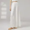 Pantalones de práctica de danza clásica para mujer, elegantes pantalones de pierna ancha, ropa de baile para adultos, pantalones de práctica con volantes