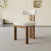 Silla de Comedor Vintage Estilo Francés de Madera Maciza con Patrón de Bigotes de Gato, Retro Pastoral Nostálgico de Diseñador Lujo Ligero de Gama Alta Silla Decorativa para Sala de Estar