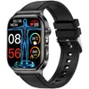 Tk18 ECG Micro-Experiencia Llamada Bluetooth IA Voz Inteligente Prueba Piel-Eléctrica Frecuencia Cardíaca Oxígeno en Sangre Temperatura Corporal Reloj de Salud