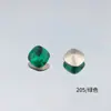Acessórios de Roupa Diamante Quadrado Gordo Arredondado K9 6*6mm Diamante Decorativo Salto Alto Strass Gelo Doméstico Brilho Transparente Diamante para Nail Art
