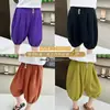 Pantalones Cortos de Verano 2025 para Niños, Nuevos Bloomers para Niños, Pantalones Capri para Bebés Niñas, Pantalones Casuales Versátiles con Tiro Amplio