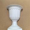 Vaso de Parede Meia Lua Flor Eterna Simples Pintura de Arte Europeia Vaso de Flores Prancheta Vaso de Flores Pintado à Mão Vaso Alto para Arranjos Florais Atacado