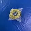 Fornecimento de fábrica inflável para o mar lancha sofá de reboque barco de reboque aquático hovercraft ilha flutuante anel de reboque atacado