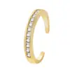 Anillo de pie para articulaciones de venta caliente en Amazon, anillo geométrico personalizado de moda de doble capa para mujeres, anillo abierto para dedos de los pies al aire libre en la playa, traje