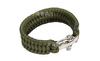 Ajustable Hebilla U Pulsera de Cuerda de Paracaídas Supervivencia de Emergencia al Aire Libre Montañismo Camping Pulsera de Cuerda de Paracaídas de Siete Núcleos Venta Directa de Fábrica