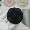 Broche Pequeño Flor de Camelia Estilo Chanel de 6.5cm, Accesorio de Lujo de Alta Gama para DIY, Componente para Pasador, Mayoreo