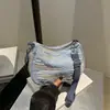 Bolso Cruzado Simple Pequeño Nuevo para Chica Japonesa Dopamina Nicho Tela de Nylon Bolso de Hombro Bolso de Mano de Alto Valor
