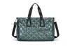 Bolsa de gimnasio con compartimento para zapatos, bolsa deportiva para hombre con separación de compartimentos secos y húmedos, bolsa de entrenamiento y natación, bolsa ligera para equipaje de viaje corto para mujer