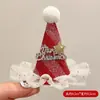 Grampo de Cabelo de Galho de Veado de Natal Grampo de Cabelo de Ano Novo Chifre de Alce Grampo Lateral Bico de Pato Acessórios de Cabelo Adorável Doce Adorno de Cabeça