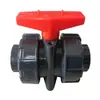 Válvula de Esfera de PVC Interruptor de Válvula Válvula de Esfera Plugue Reto de Rosca Interna de PVC 20 25 32 50 65 Válvula de Tubo de Água de Plástico