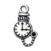 Pendente de Coelho da Páscoa de Prata Antiga DIY Transfronteiriço Acessórios de Liga Chaveiro Acessórios Pingente de Pulseira Colar Brinco