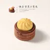 Colecionáveis para alívio do estresse Pingentes fofos de casquinha de sorvete, enfeites animados de xícaras de café, acessórios de pão de bao e itens decorativos