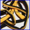 Yushun textil hecho a medida todo tipo de cuerda de alta velocidad de dos colores de 16 hebras de 12 mm con núcleo hueco de doble cara color hecho a medida