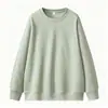 Sudadera Unisex de Algodón Mezclado Imitación Algodón Cuello Redondo, Estilo Holgado, Sudadera de Grupo, Personalización por Imagen, Fabricante de la Fuente de Imagen