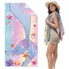 B104 Milhões de Peças em Estoque Amazon Mais Vendido Toalha de Praia Dupla Face em Fleece Suporta Design Personalizado Toalha de Surf e Toalha Esportiva