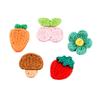 Accesorios de resina de rábano accesorios de fruta parche para funda de teléfono móvil cereza fresa pasador diy accesorios para el cabello accesorios para el cabello