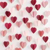 Guirnaldas de Papel Brillantes de Estrella de Cinco Puntas de 4m para Decoraciones de Fiesta de Cumpleaños Infantil, Colgantes de Estrella Listos para Habitación