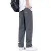 Pantalones Casuales Delgados para Hombre Primavera/Verano 2026, Pantalones Rectos Holgados con Múltiples Bolsillos, Pantalones Deportivos de Talla Grande, Pantalones Cargo