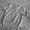 Camisa Polo de Manga Corta con Cuello Henry Estilo Old Money para Hombre, Camiseta de Punto Botonada Vintage de Verano con Tacto Suave y Relajado