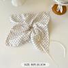 Scrunchie de Renda Cereja Vermelha Fofo para Mulheres, Acessório de Cabelo Versátil de Alta Qualidade, Elástico Grande para Cabelo Primavera e Verão