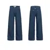 Yidao Vintage Outono 2026 Nova Chegada Retro Americano Cor Sólida Solto Perna Larga Calça Masculina Perna Reta Trabalho Casual Calça Longa