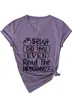 Amigo, ¿incluso Amazon eBay Sitio Independiente Camiseta Casual Cómoda para Mujer de Cuello en V y Manga Corta Comercio Exterior