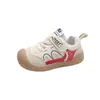 Sapatos de caminhada para bebês com solas macias, antiderrapantes, com fechos de velcro, sapatos esportivos infantis, novo modelo de outono para bebês de 1 a 3 anos, sapatos para meninos e meninas