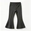 Conjunto Casuais de Moletom e Calça para Primavera e Outono 2026 Novo Estilo Meninas Bebê Estilo Coreano Doce Calça Micro Flare Versátil Estiloso