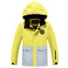 Conjunto de traje de esquí para niños niños y niñas invierno exterior impermeable cálido grueso pantalones de esquí para niños al por mayor