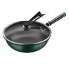 Nova Frigideira Antiaderente de Pedra Maifan Wok Doméstico Especial para Fogão a Gás para Fogão de Indução Frigideira Antiaderente Espessada Atacado