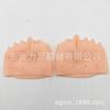 Almohadilla de Panal de Cinco Agujeros para el Antepié Separador Cubierta para Dedos Separador de Dedos Corrector de Hallux Valgus Cuidado de los Dedos Cubierta Protectora