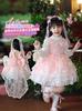 Vestido de Princesa para Niñas Lolita Primavera y Otoño 2025 Nuevo Vestido de Cumpleaños Infantil Vestido para Bebé Niña Manga Larga Lolita