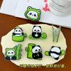 Copyright Pinza de sellado Panda Corazón de niña Clip de PP Chica Ins Estudiante Clip de cola larga Clip para notas pequeñas Dibujo animado lindo