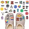 Hebilla Decorativa para Zapato Croc Flor de Zapato de Goma Suave para Manualidades Hebilla de Zapato Accesorios de Mancuernas de Fitness Hebilla Decorativa Flor de Zapato Lista para Envío Transfronterizo