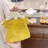 [Estilo Princesa] Conjunto de Chaleco de Punto Floral Amarillo Limón de Verano para Niñas y Falda Tutú de Malla Transfronterizo