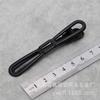 Pasador de horquilla hueca con forma de gota de agua pajarita 7 8cm electroforesis sub-negro accesorios de joyería clip tocado para niños de Guangzhou base