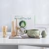 Nuevo Set de Té Tazón de Matcha Batidor de Té Esterilla de Té Paño de Té Accesorios para Ceremonia del Té Juego de Herramientas Suministro Exclusivo Transfronterizo