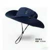 Sombrero de Pescador, Sombrero de Sol de Verano, Sombrero de Senderismo para Exteriores para Hombre, Sombrero de Pesca, Sombrero Todo en Uno con Protección Facial y para el Cuello, Sombrero de Sol de Ala Ancha