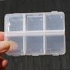 Caja de Pastillas Creativa de Seis Compartimentos, Caja de Almacenamiento de Pastillas Portátil a Prueba de Polvo y Humedad con Cierre a Presión, Caja de Pastillas Pequeña Hecha de Material de Grado Médico