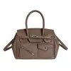 Bolsas de Moda Transfronteiriças para Mulheres 2026 Novo Estilo Bolsa Kelly de Luxo de Alta Qualidade Bolsa Transversal de Nicho para o Dia a Dia Bolsa Platina Tendência