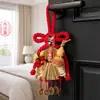 Decorações de Inauguração de Casa, Enfeites para Maçaneta, Nó Suástica, Decorações Penduradas de Pá de Lixo, Arranjo para Casa Nova, Suprimentos para Cerimônia de Mudança